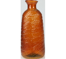 Váza Conica 31 cm oranžová