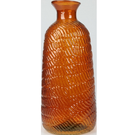 Váza Conica 31 cm oranžová