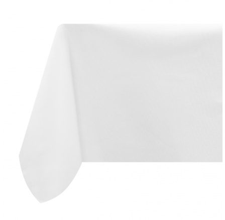 Ubrus LOIS jednobarevný bílý, odolný proti skvrnám, 150x300 cm 947241