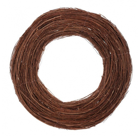 Věnec proutěný - pr. 40 cm, barva přírodní