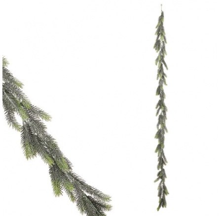 Smrk - umělá girlanda, barva zelená