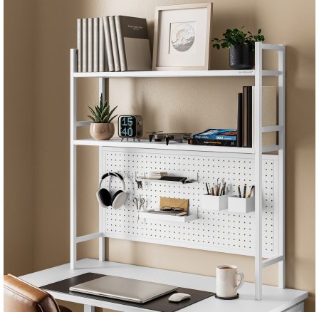 Kovový nástavec na stůl JENNY, 950 x 980 x 220 mm, bílý