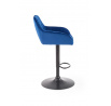 Barová židle H103, modrý Velvet