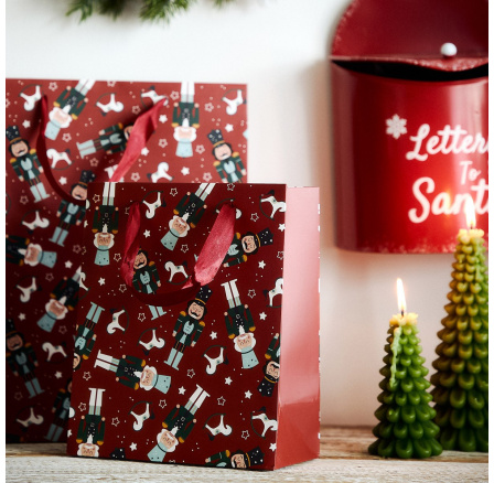 Dárková taška Cyma louskáčky 19x23x10 cm 874388