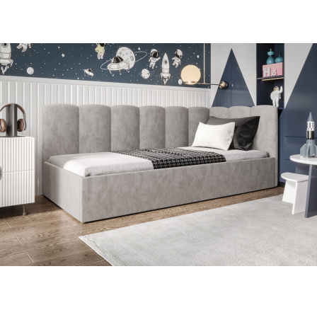 Postel SIMBA - šedá - T88, Pravá strana