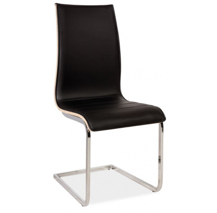 Jídelní židle H-133 černá/dub sonoma