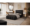 Bed Lamica 90x200 + wooden frame/ standard lift/ bedding box Nube 6 Not applicable 1