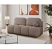 Nuwia sofa with sleeping function and storage box, light brown velvet upholstery Modullo 20 145x200 1