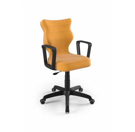 Kancelářské křeslo NORM, černá Velvet 35 velikost 6