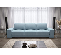 Sofa ZARA DL, 270 cm - modrá