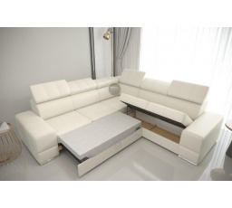 Rohová sedací souprava ROYAL MAX 286x286 přírodní kůže - pravá, přírodní kůže - volitelná barva