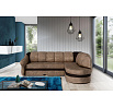 Rohová sedací souprava Benano - pravá, Monolit 09 / Monolit 29