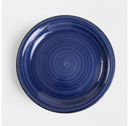 Sada talířů OBLAN tmavě modrá, 4 ks 27 cm 706646
