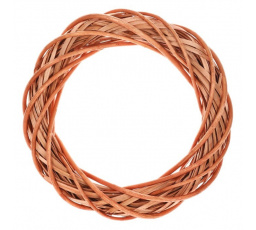 Věnec proutěný - pr. 30 cm, medová barva
