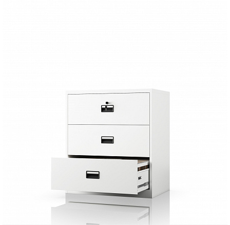 Bílá kovová kartotéková skříň: SARAN XL V3, 900 x 1020 x 600 mm Bílá kovová kartotéková skříň: SARAN XL V3, 900 x 1020 x 600 mm