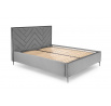 Postel MODULO W1 160 - Čelo postele, Šedý Monolith 85