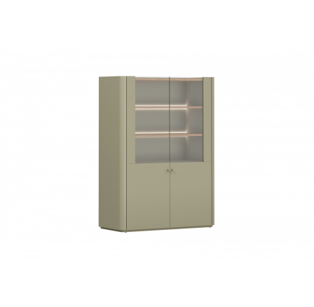 ELIVO VITRÍNA 100 2D - eukalyptus / dub baltic dune