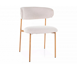 Jídelní židle  ELTON D BREGO, Světle Béžová 22/Dub