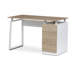 Kancelářský stůl 120x60cm, melamin, dub sonoma, APC-3218 SON