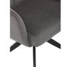 Jídelní židle, šedá, látka, DCH-P3170 GREY2