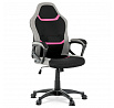 Dětská židle, houpací mechanismus, růžová látka, KA-L611 PINK
