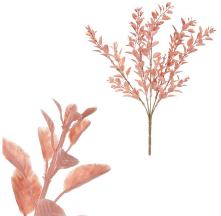 Buxus - umělý trs, barva starorůžová