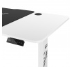 Herní stůl 140 cm s nastavitelnou výškou X-TENSIO 1400 bílý