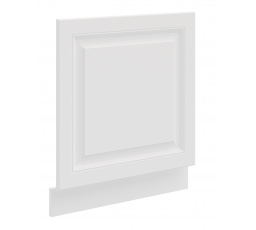 Dvířka na myčku s panelem STILO - ZM 570x596, Bílá/Bílá