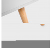 Konferenční stolek ANZABI s výklopnou deskou bílý 105x50.5x43.5 cm 712050
