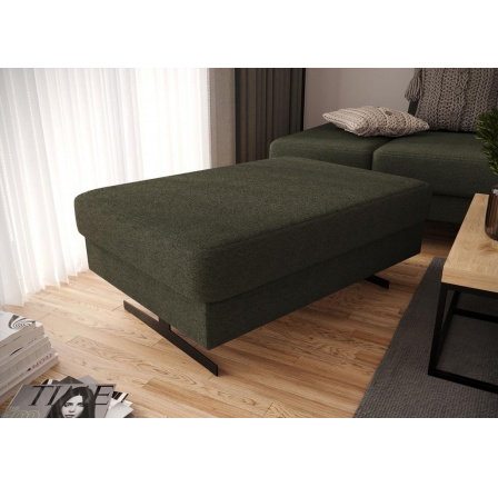 Taburet EMPORIO 100x70 cm - zelená Taburet EMPORIO 100x70 cm - zelená