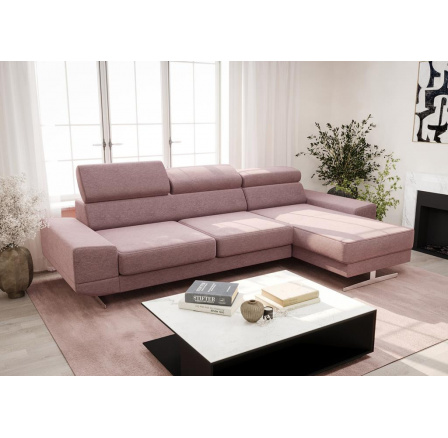 Rohová sedací souprava MILANO MINI 270 cm - volitelný odstín - pravá