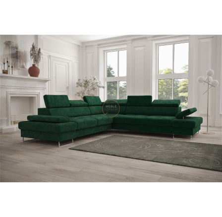 Rohová sedací souprava GALAXY MAX 280×280 - zelená , levá Rohová sedací souprava GALAXY MAX 280×280 - zelená , levá