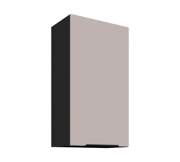 Horní skřínka ARONA - 50 G-90 1F, Černá mat/Kašmír