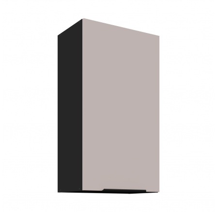 Horní skřínka ARONA - 50 G-90 1F, Černá mat/Kašmír