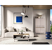 Konferenční stolek DUNEA 09, kašmír / dub Cremona