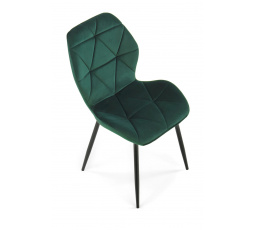 Jídelní židle K453, tmavě zelená