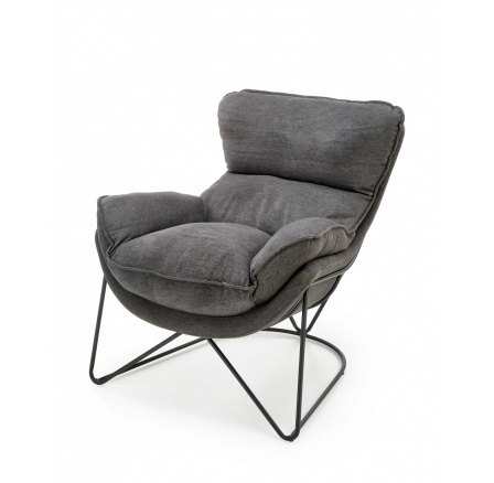 Křeslo VOLKER, šedé Křeslo VOLKER, šedé