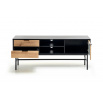 Televizní komoda MURANO RTV-1 RTV, artisan dub/černá 