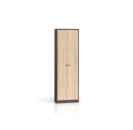 Skříň NEPO REG1D Wenge/Dub Sonoma