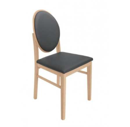 Jídelní židle BERNARDIN, dub přírodní/Madryt 995 grey