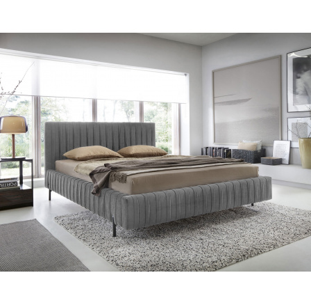 Postel Plissa 180x200, Velvetmat 4