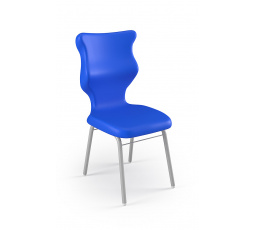 Židle Classic velikost 5, sedák modrý/opěradlo bílé