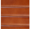 Lavice BRIZO v čalounění z buvolí kůže hnědá 45x37x45 cm 863467