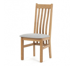 Jídelní židle, přírodní, masiv, C-2100 SIL2