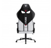 Textilní herní křeslo Player 2.0 Normální velikost, černo-bílé