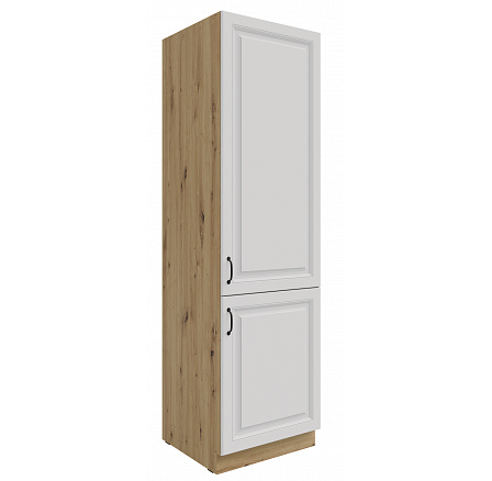 Kuchyňská skříň STELLO - 60 LO-210 2F, Dub Artisan/Bílý mat