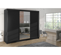 Skříň Debora I 200 - černá