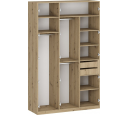 Šatní skříň FORMO K7, dub artisan