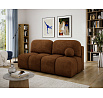 Nuwia sofa with sleeping function and storage box, brick red plush upholstery Avexin 30 145x200 1