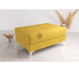 Taburet  s kontejnerem 100x55 cm - žlutá